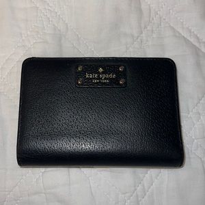 Black Kate Spade wallet.